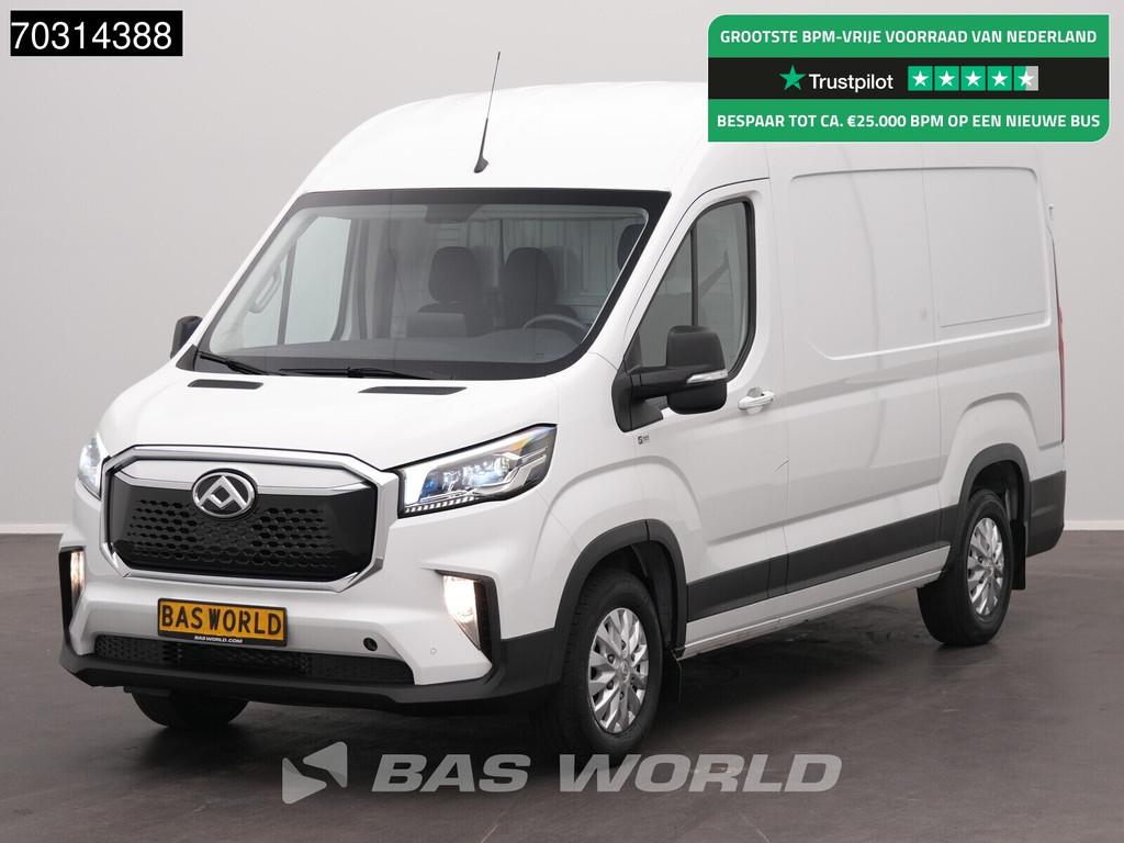 Maxus eDeliver 9 Elektrisch 72kWh 280km WLTP LED Airco Cruis, Auto's, Automaat, Stof, Gebruikt, 750 kg