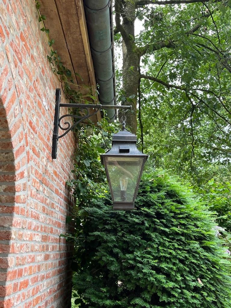 hanglamp lantaarn, Tuin en Terras, Ophalen, Overige materialen, Gebruikt, Wandlamp