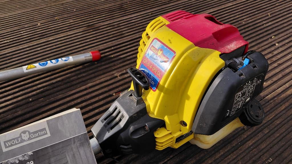 Bosmaaier benzine 4-takt WOLF Garten, Enlèvement, Utilisé, Essence, Wolf Garten
