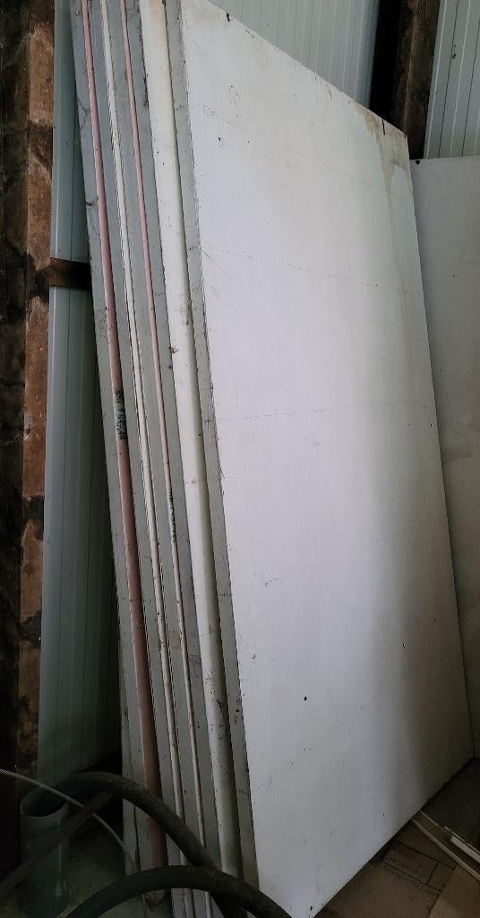 5 wanden multiplex 220 hoog, Ophalen, Gebruikt, Multiplex