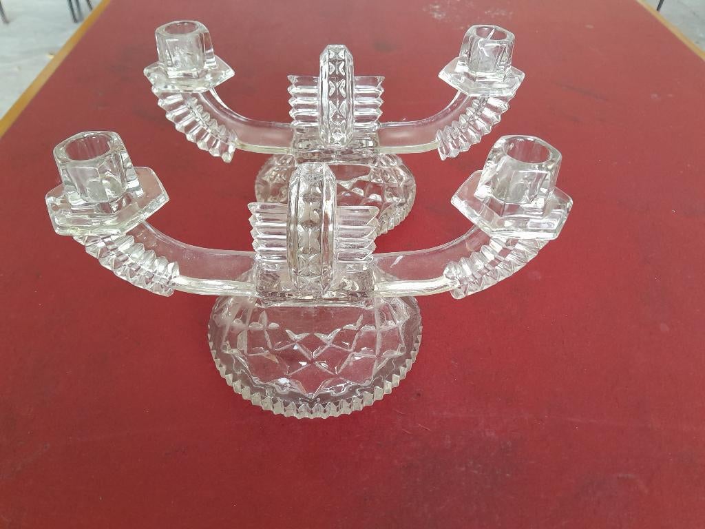 antieke kandelaars, Ophalen