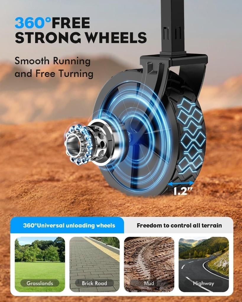 Opvouwbare strandwagen | Bolderkar | GRATIS LEVERING, -, Verzenden, -, Nieuw