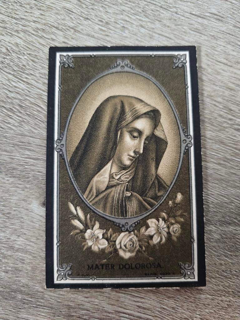 Carte de décès 1929, Diest, Collections, Enlèvement ou Envoi