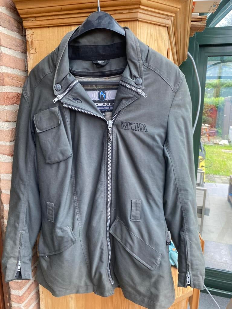 RICHA motorjas voor dames, Motoren, Ophalen of Verzenden, Tweedehands, Kinderen, Jas | textiel