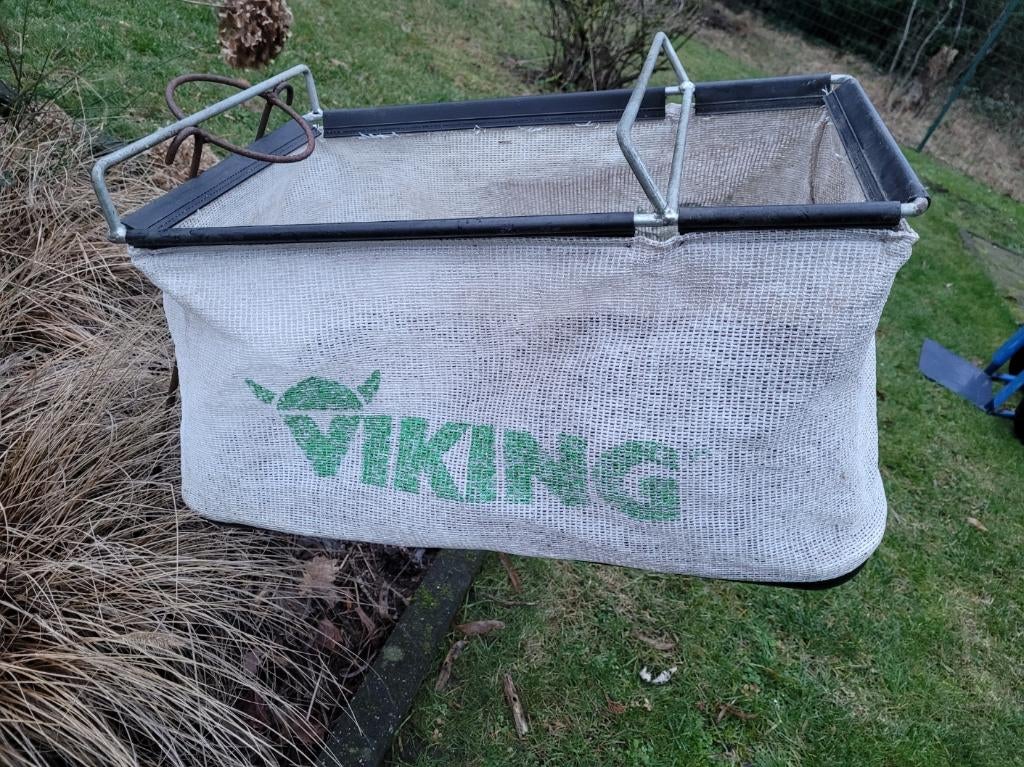 Opvangbak hakselaar Viking, Tuin en Terras, Ophalen