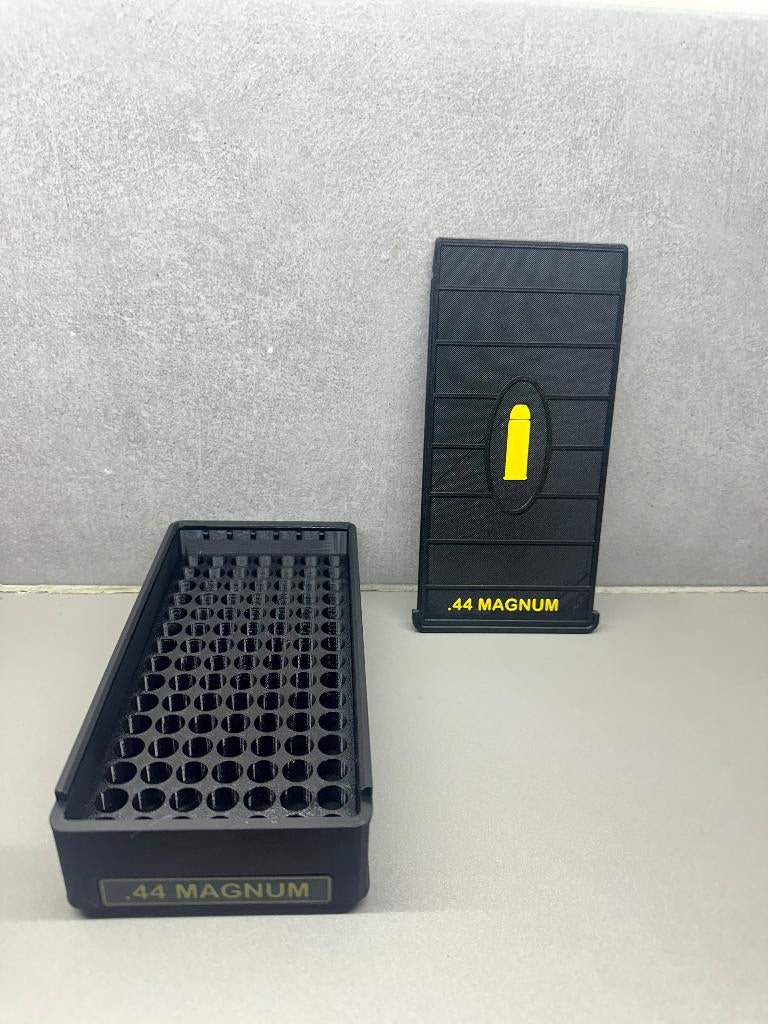 Boîte de rangement .44 MAG - Fait main - Noir, Sport en Fitness, Schietsport-accessoires, Nieuw, Ophalen of Verzenden