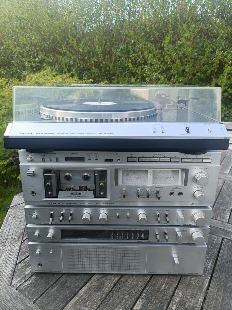 SANYO PLUS-SERIE COMPLEET, Ophalen, Refurbished, Tuner of Radio, Overige merken
