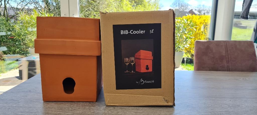 Refroidisseur cubi de vin  en terre cuite 5L NEUF, Enlèvement ou Envoi, Neuf