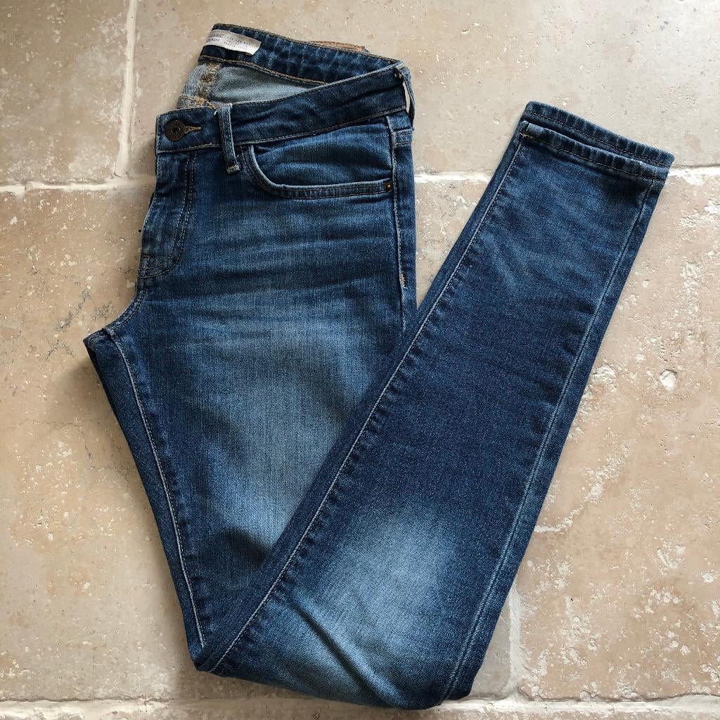 Zara-jeans voor dames, Kleding | Dames, Ophalen, Zo goed als nieuw, Blauw