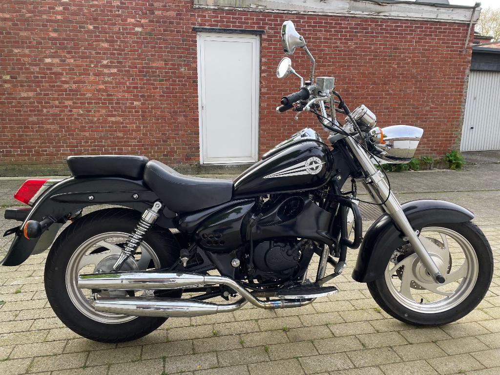 125cc chopper, Motoren, Ophalen