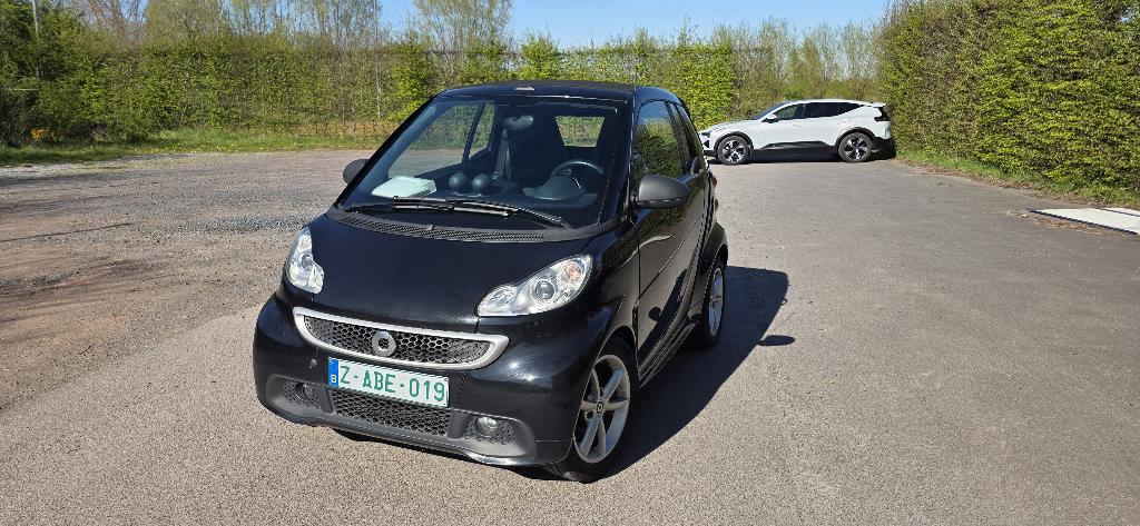smart for two cabriolet met 109000 km wagen rijd goed, Auto's, Smart, Euro 5, 4 cilinders, Cabriolet, Zwart