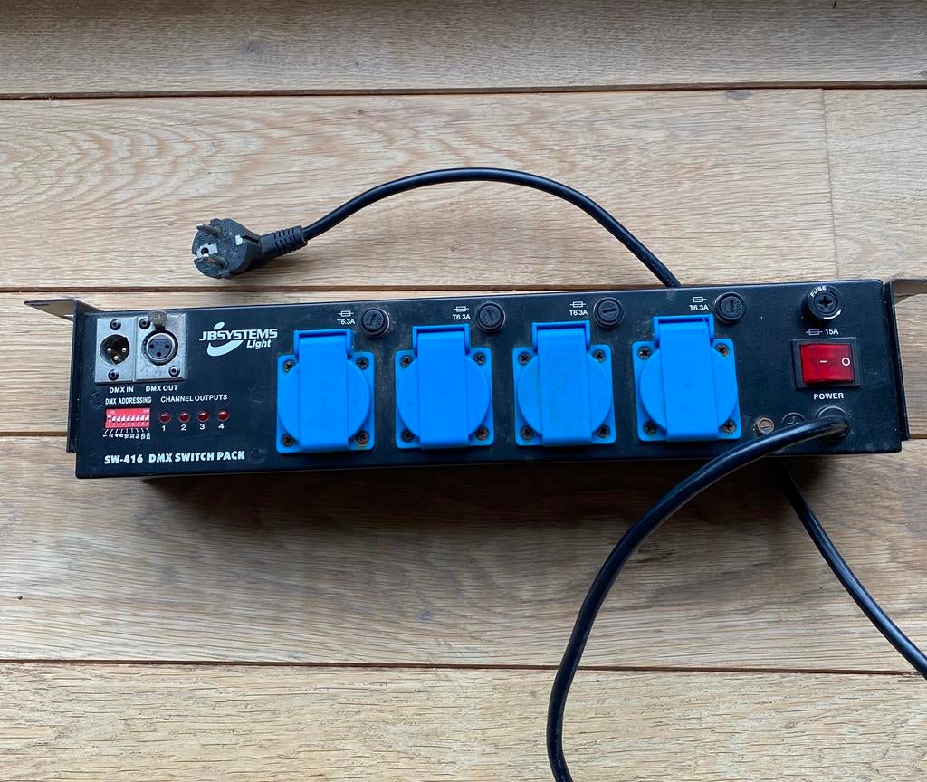 Dmx swich pack jb system, Muziek en Instrumenten, Ophalen of Verzenden, Zo goed als nieuw