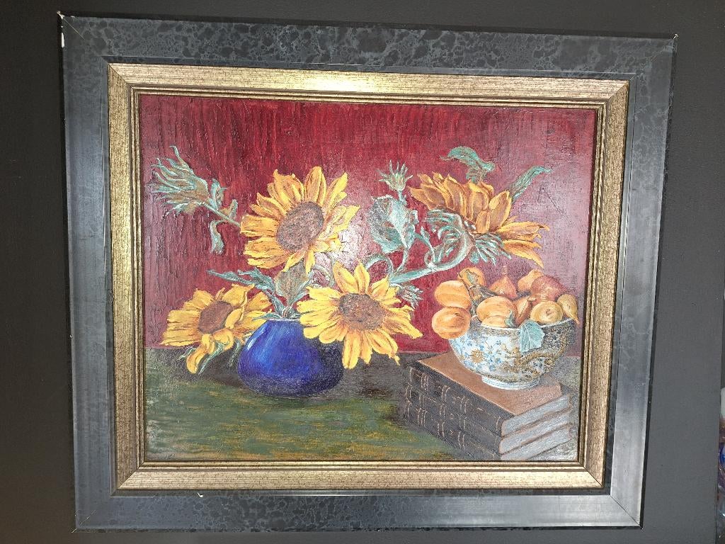 Très jolie et lumineuse peinture sur bois, Ophalen