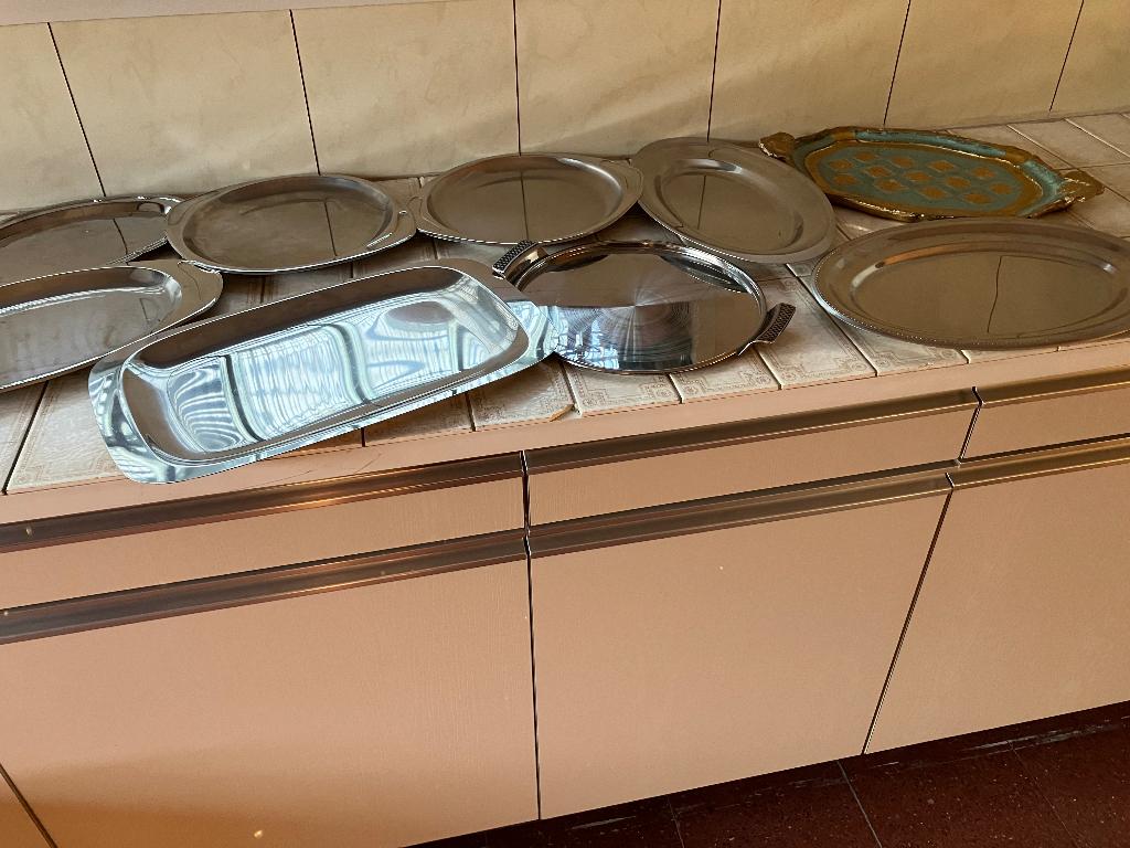 Schotels inox, Huis en Inrichting, Ophalen