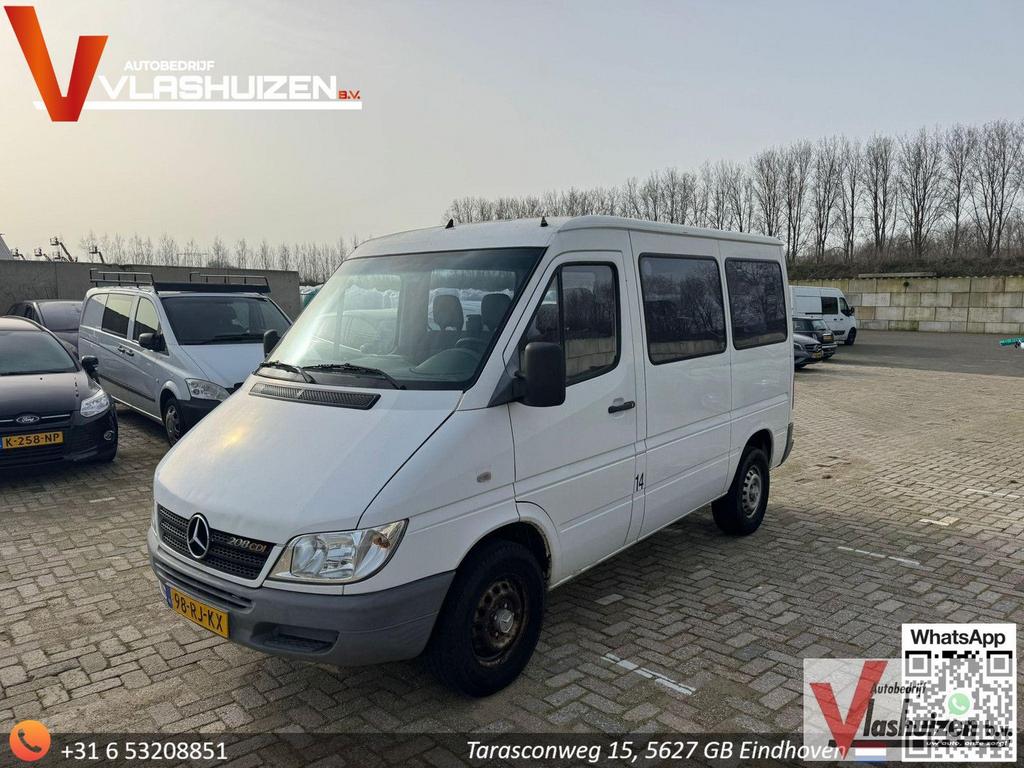 Mercedes-Benz Sprinter 208 CDI 300 | € 3.450,- MARGE! | 9 pe, Auto's, Monovolume, Electronic Stability Program (ESP), Wit, Bedrijf