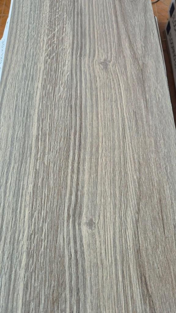 Carrelage imitation parquet 30x120cm, Neuf, Parquet, Enlèvement, Gris