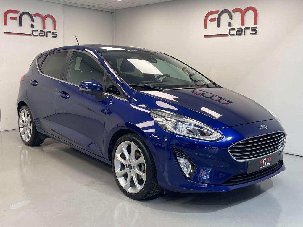 Ford Fiesta 1.0 EcoBst bwj2018 Camera 1ste eigenaar Garantie, Auto's, Stof, Gebruikt, Zwart, USB
