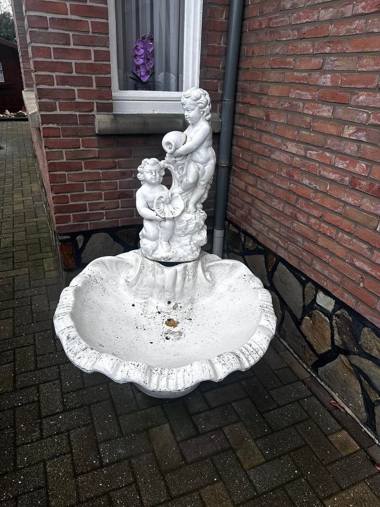 Mooie fontein in goede staat, Tuin en Terras, Ophalen, Zo goed als nieuw, Fontein