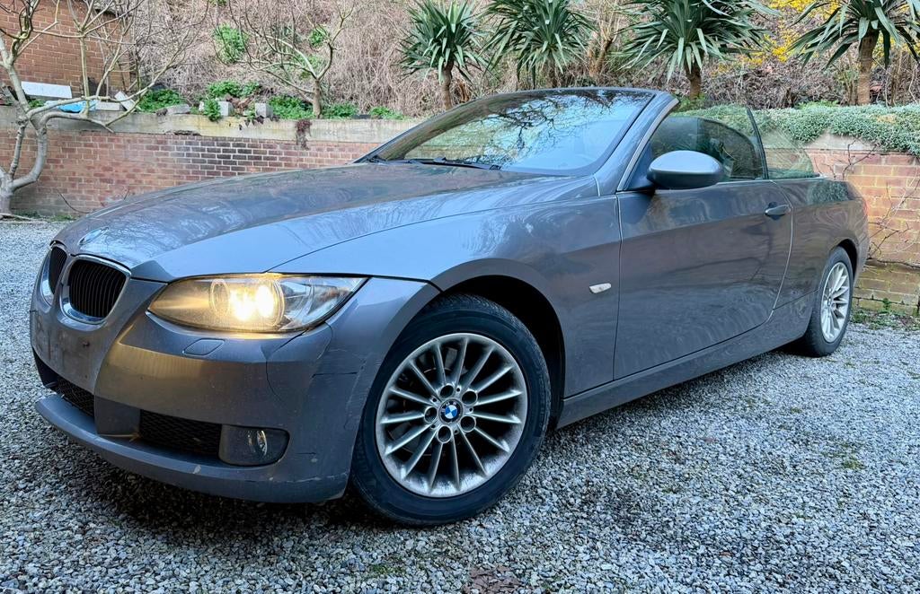 BMW série 320d Cabriolet, Autos, BMW, Cuir, Achat, Cabriolet, Noir