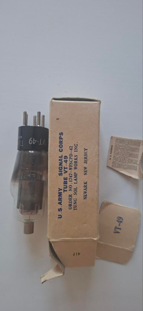 Lampe radio originale de la Seconde Guerre mondiale, Enlèvement, Autres, Autres types