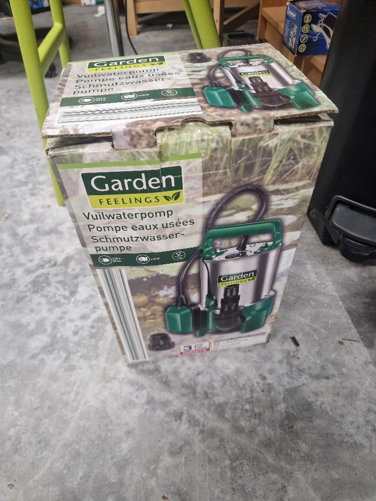 dompelpomp Garden NIEUW, Tuin en Terras, Ophalen, Nieuw, Elektrisch, Dompelpomp
