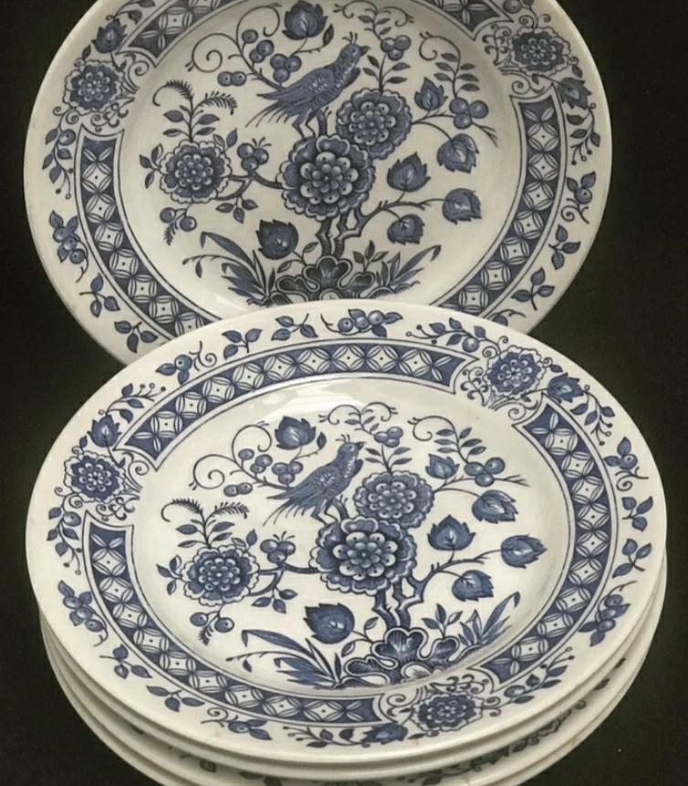 Nankin borden 6 stuk, Ophalen