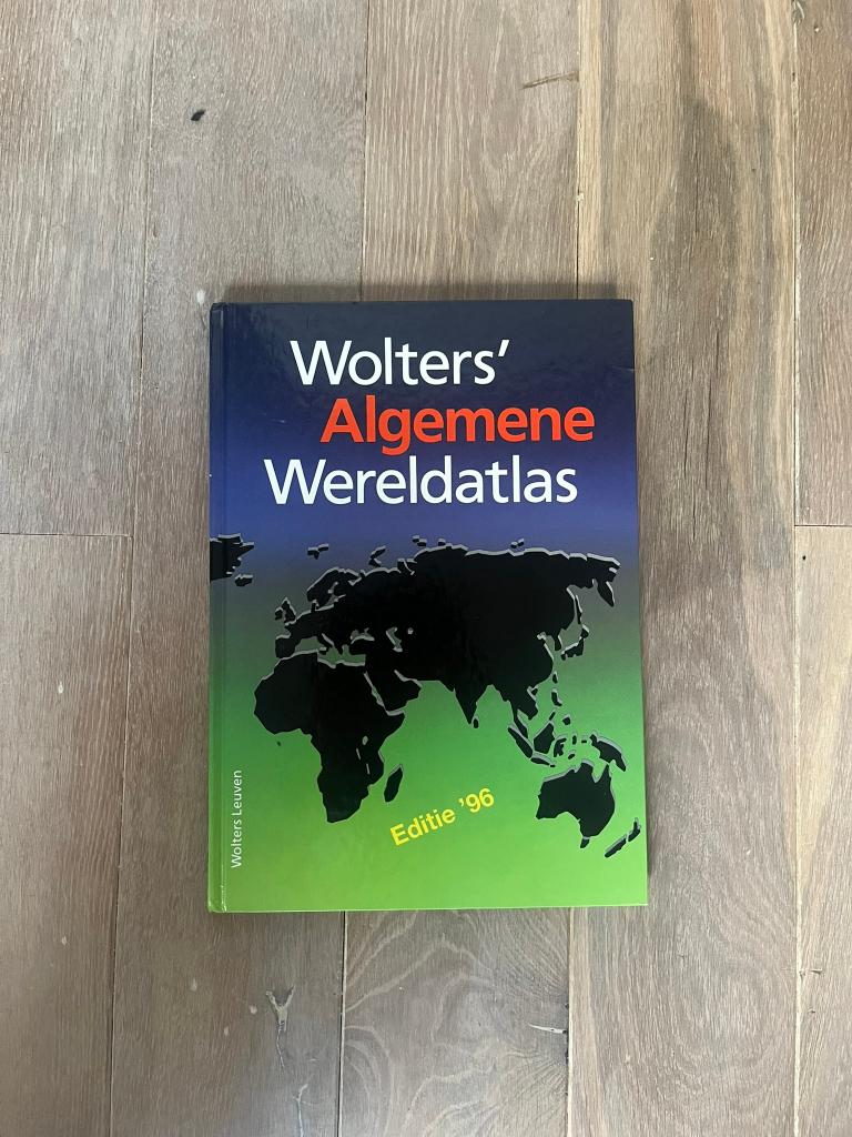 Wolters Algemene Wereldatlas – Editie 1996, Boeken, Ophalen, Overige atlassen, Zo goed als nieuw, Etienne van Hecke; Dirk Vanderhallen