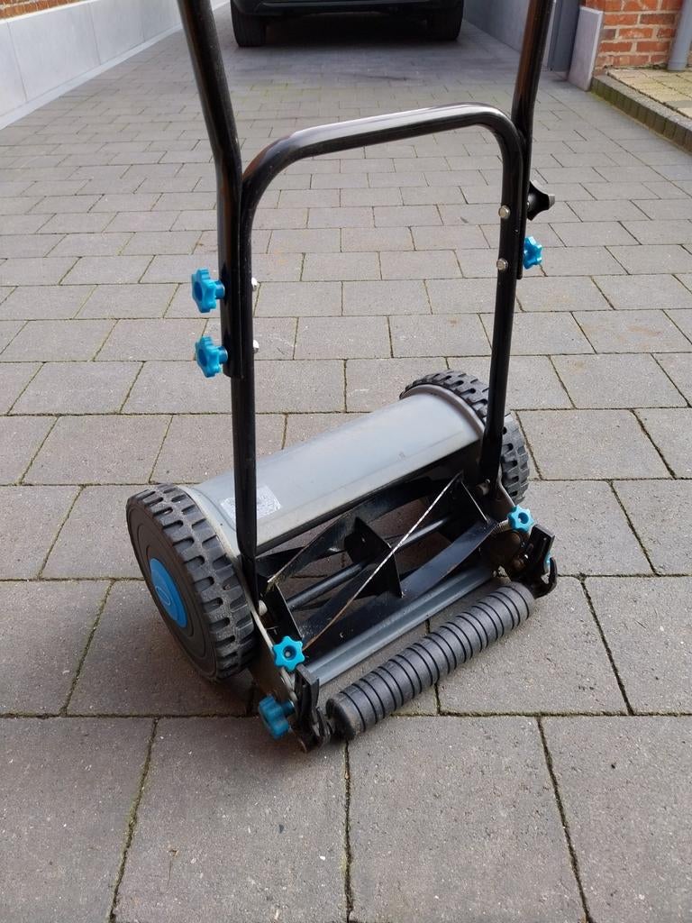 Handgrasmaaier, Tuin en Terras, Ophalen, Handgrasmaaier, Zo goed als nieuw, Kooimesmaaier