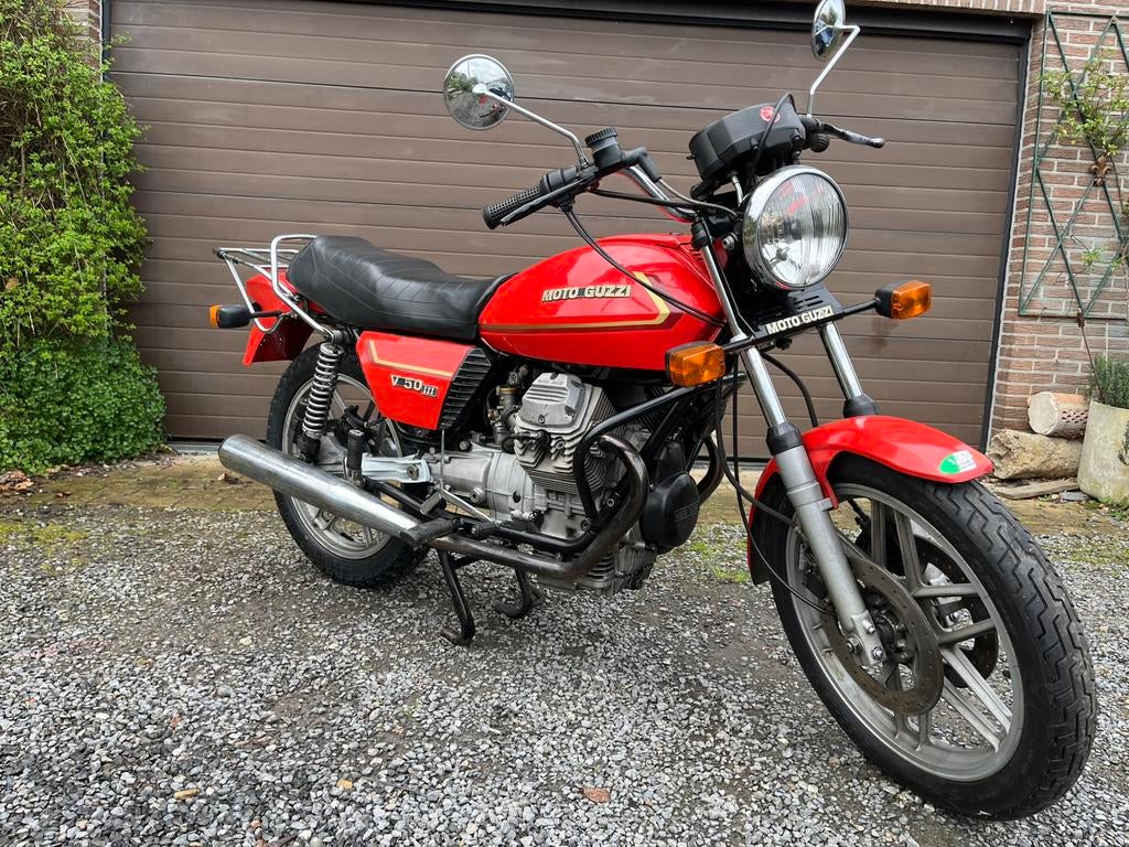 Moto Guzzi V50 III, Particulier