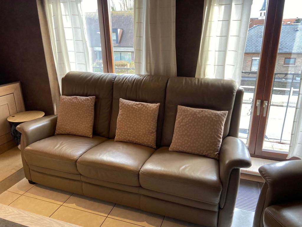 Lederen salon, Enlèvement, Comme neuf