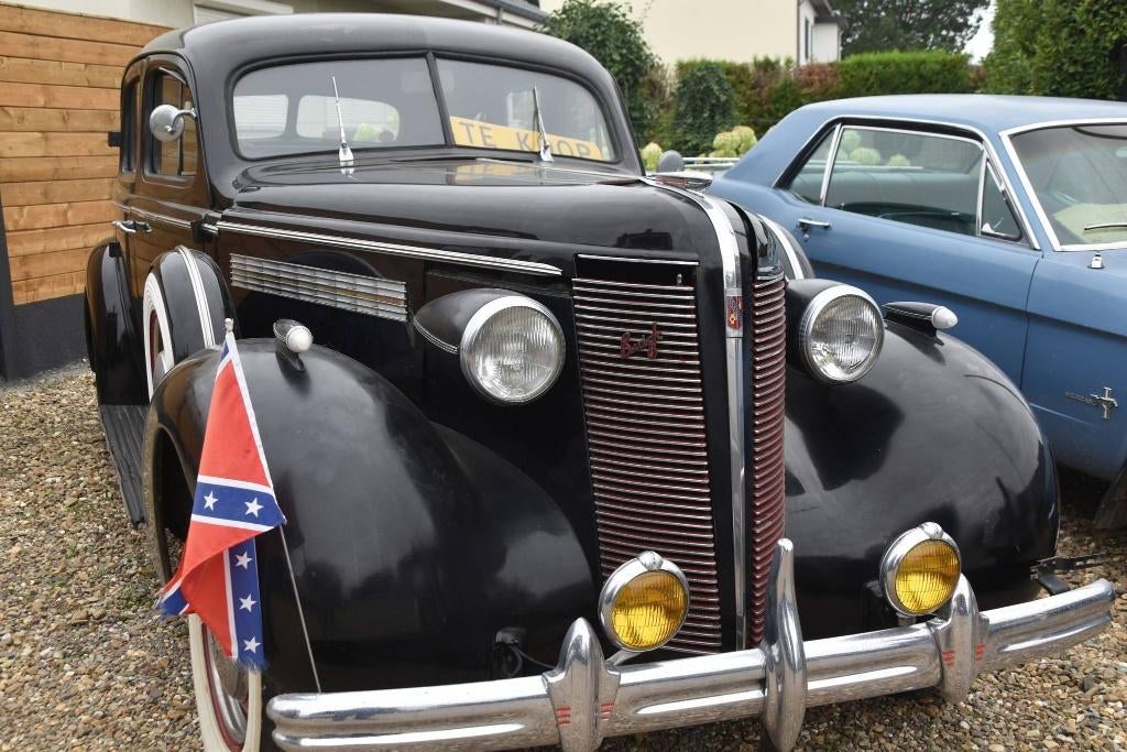 Buick 1937, Auto's, Buick, Bedrijf, Overige modellen, Benzine, Berline, 5 deurs, Zwart, Ophalen