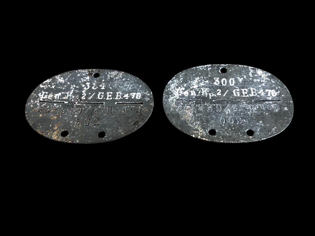 erkennungsmarke grenadier ersatz btl 478, Collections, Enlèvement ou Envoi