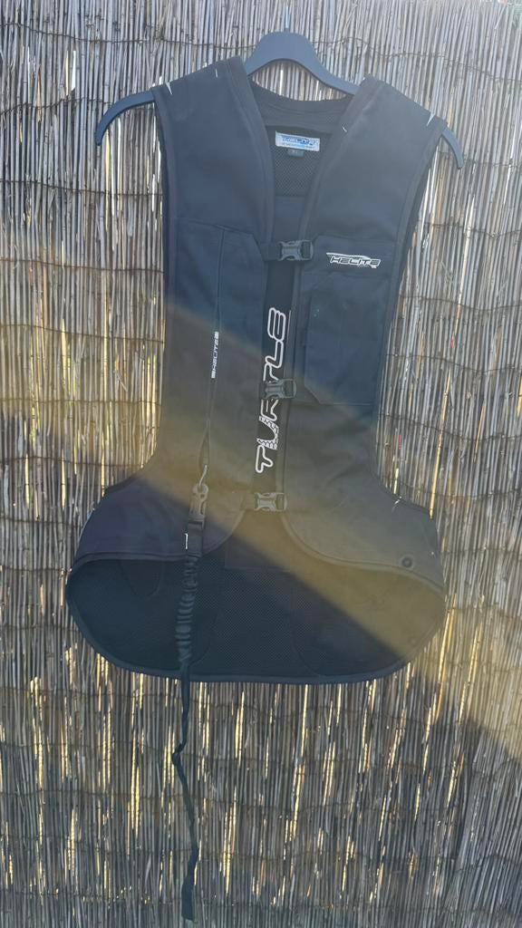 Helite turtle airbag maat XL zwart, Ophalen