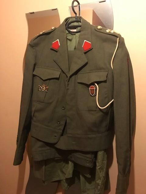 Uniform MP, Ophalen of Verzenden, Landmacht, Kleding of Schoenen