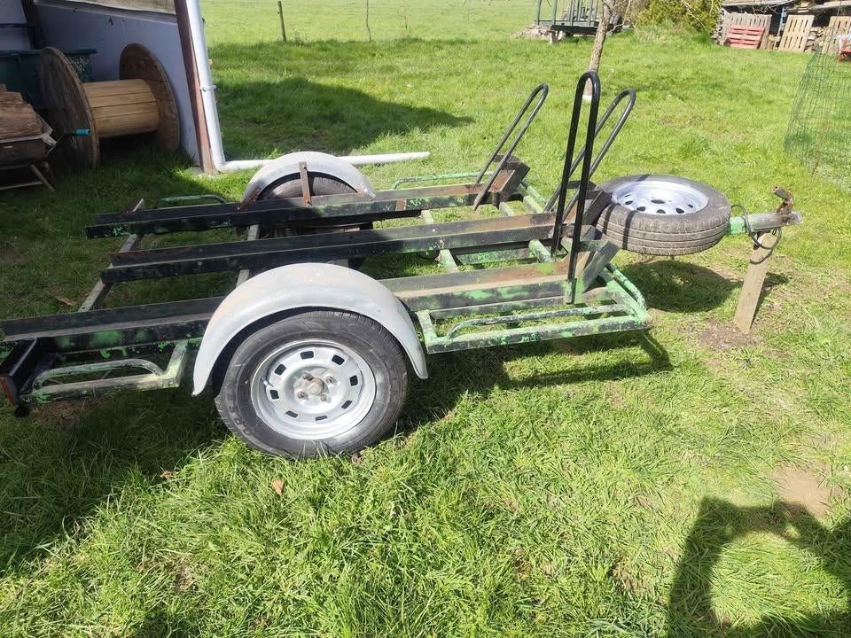 remorque 3 motos, Autos : Pièces & Accessoires, Attelages, Utilisé, Enlèvement