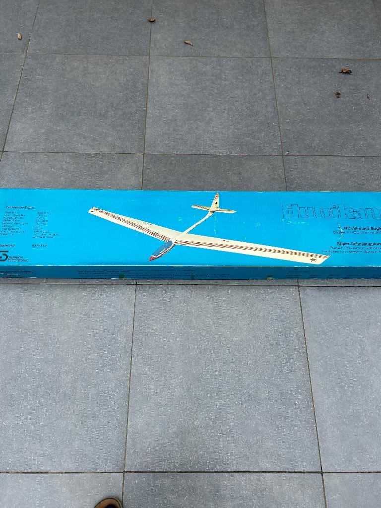 Simprop Hurricane 3m rc zweefvliegtuig 1982 nieuw vintage, Ophalen, Nieuw