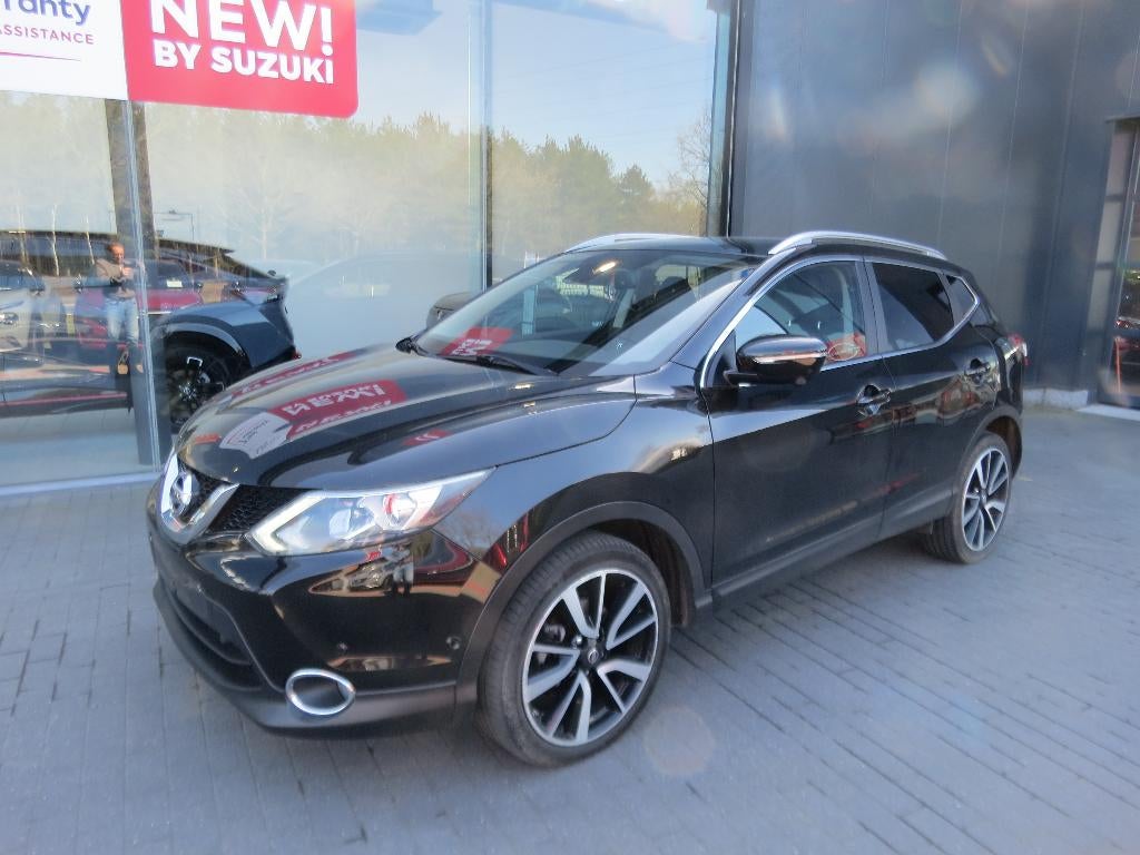 Nissan Qashqai 1.6d Tekna+ nr. 404, Auto's, Nissan, Euro 5, Zwart, USB, Zwart