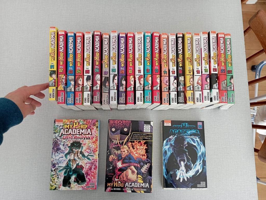 Lot de Manga My Hero Academia, Livres, Enlèvement