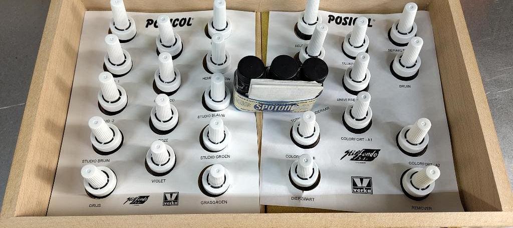 retoucheerset analoge fotografie, Audio, Tv en Foto, Fotografie | Fotostudio en Toebehoren, Ophalen, Zo goed als nieuw, Overige typen