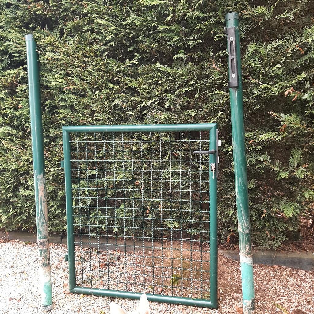 Tuinhek, Ophalen, Gebruikt, IJzer, Tuinhek