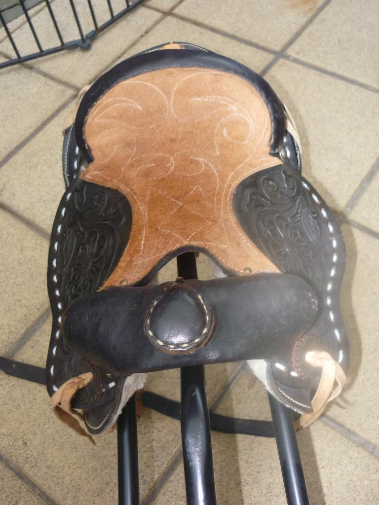 shetlander westernzadel, Dieren en Toebehoren, Pony's