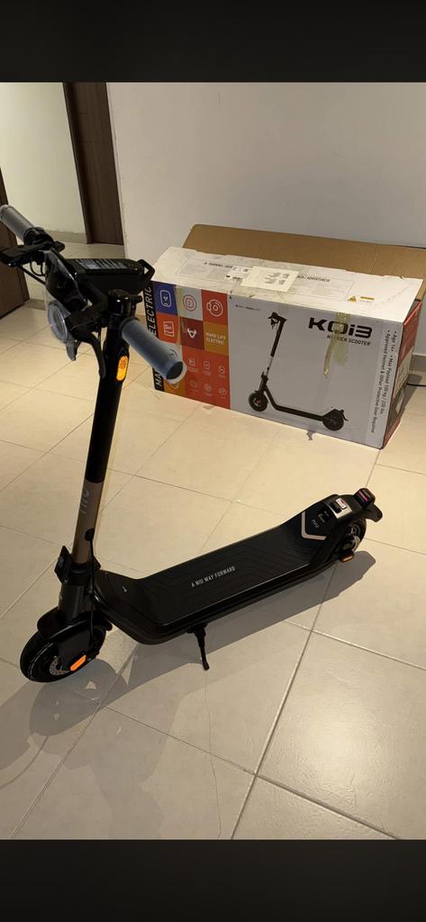 Electric scooter, Ophalen, Zo goed als nieuw