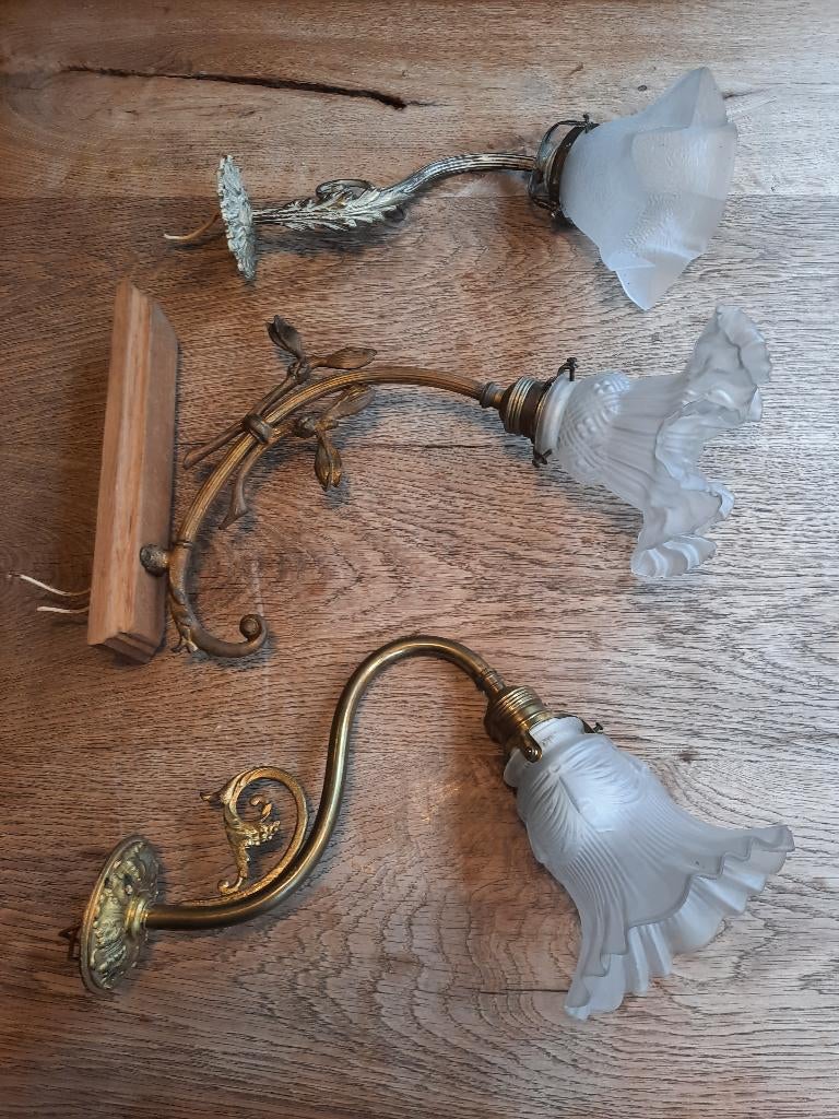 3 Appliques ART  Nouveau /DECO, Enlèvement ou Envoi