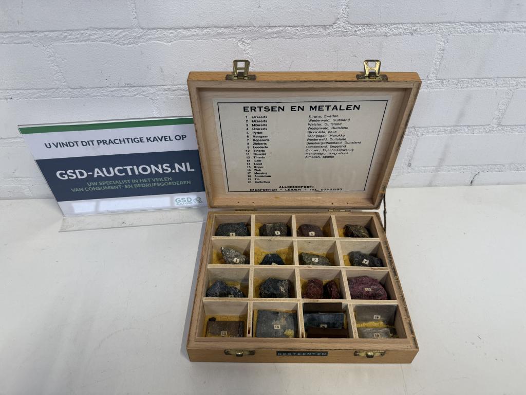 Ertsen en Metalen Verzameling, Niet ingevuld, Niet ingevuld, Niet ingevuld