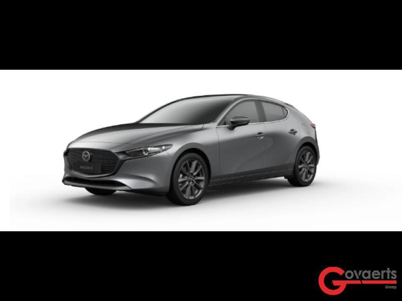 Mazda 3 2026 Mazda3 5HB 2.0L e-SKYACTIV X 186ps 6AT FWD Cent, Auto's, Automaat, 1998 cc, Zwart, 137 kW