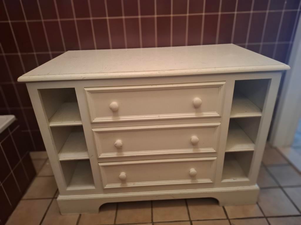 Massief houten ladenkast met extra bergruimte, Kinderen en Baby's, Gebruikt, 50 tot 70 cm, Home, 100 cm of meer