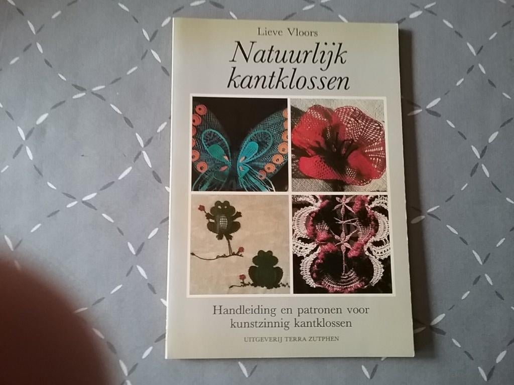 Natuurlijk kantklossen, Hobby & Loisirs créatifs, Dentelle, Enlèvement ou Envoi, Comme neuf, Patrons