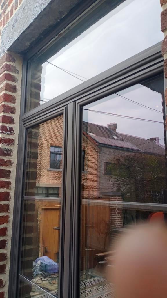 PVC raam kipfunctie of volledig open, nieuwstaat.BIEDEN, Doe-het-zelf en Bouw, Ophalen