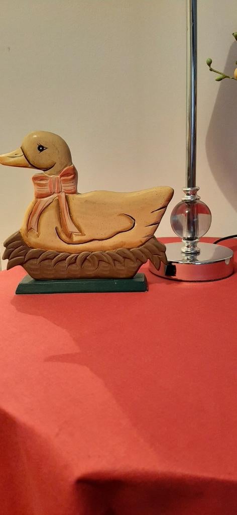 Houten paasfiguur, Ophalen