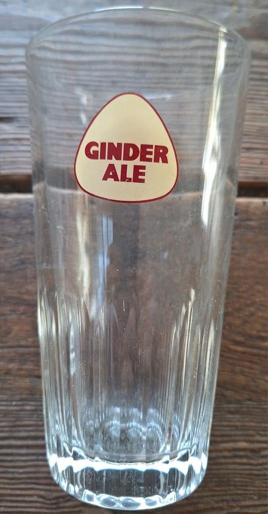 Ginder ale oud glas, Ophalen of Verzenden
